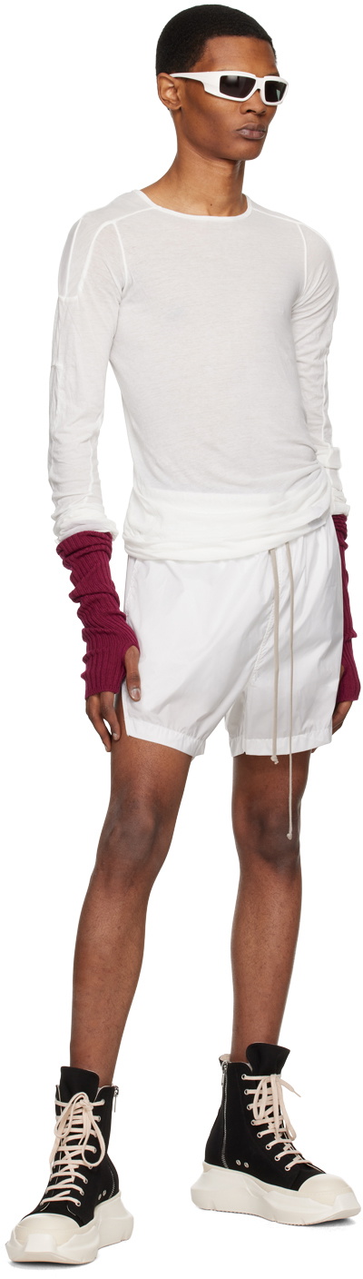 Rick Owens DRKSHDW Off-White Boxer Shorts Rick Owens Drkshdw