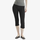Peachy Den Women's Cindy Capris in Black