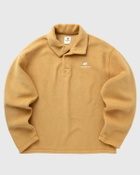 New Balance Polar Fleece Polo Brown Men