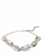 ALESSANDRA RICH Crystal Braid Choker