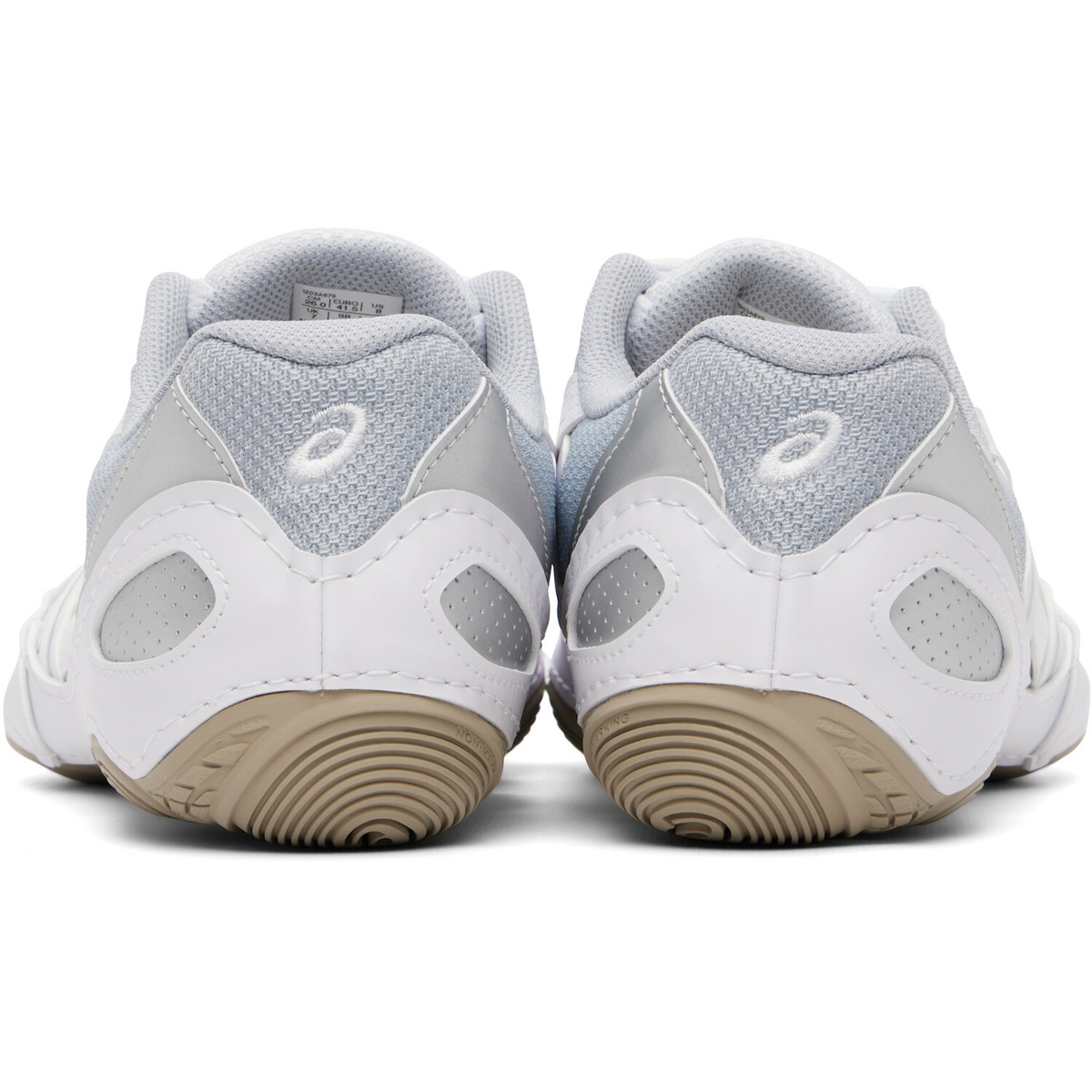 ASICS White & Gray Hypersync Sneakers
