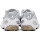 ASICS White & Gray Hypersync Sneakers