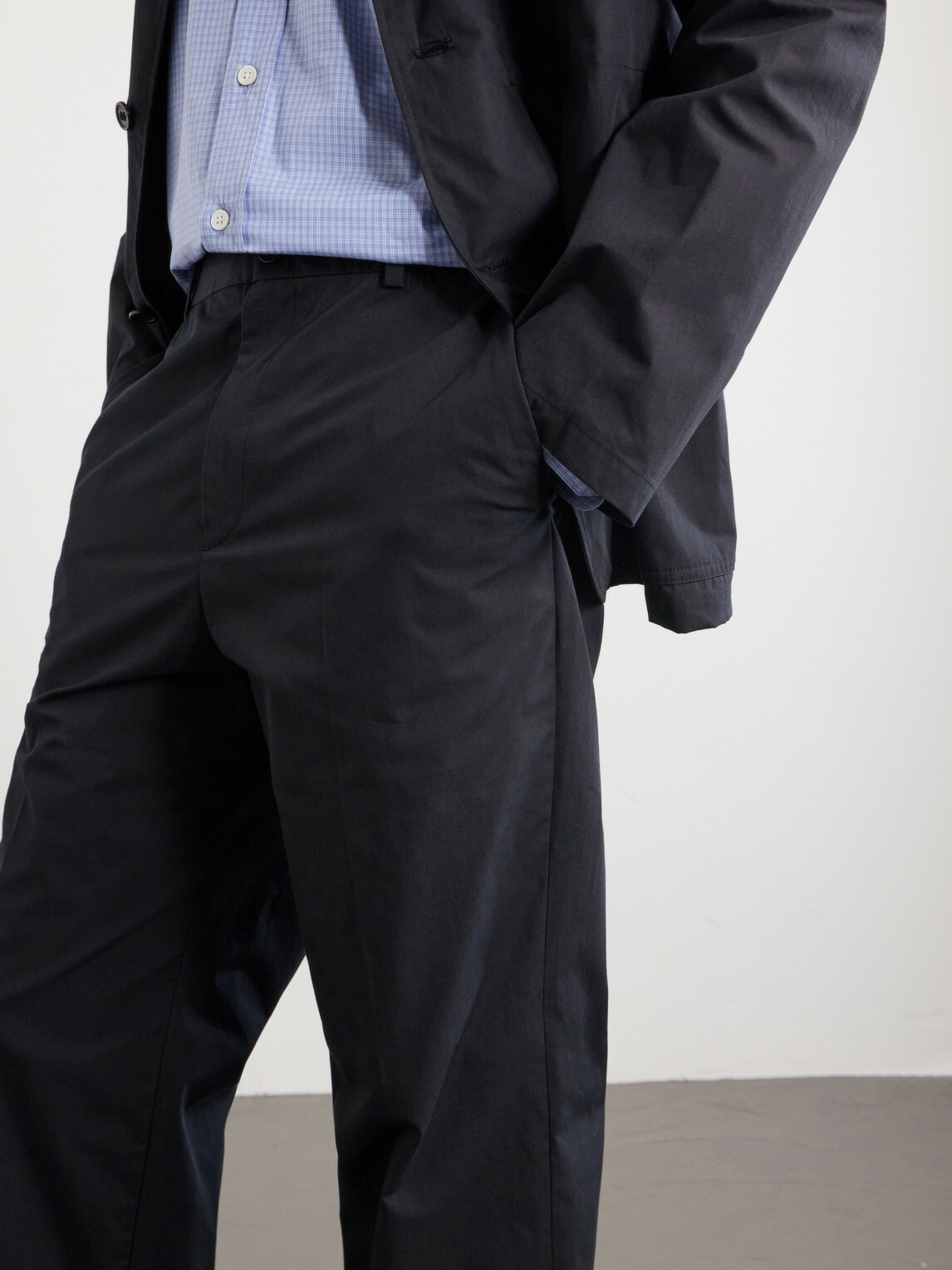 A.P.C. - Dylan Straight-Leg Cotton-Poplin Trousers - Black
