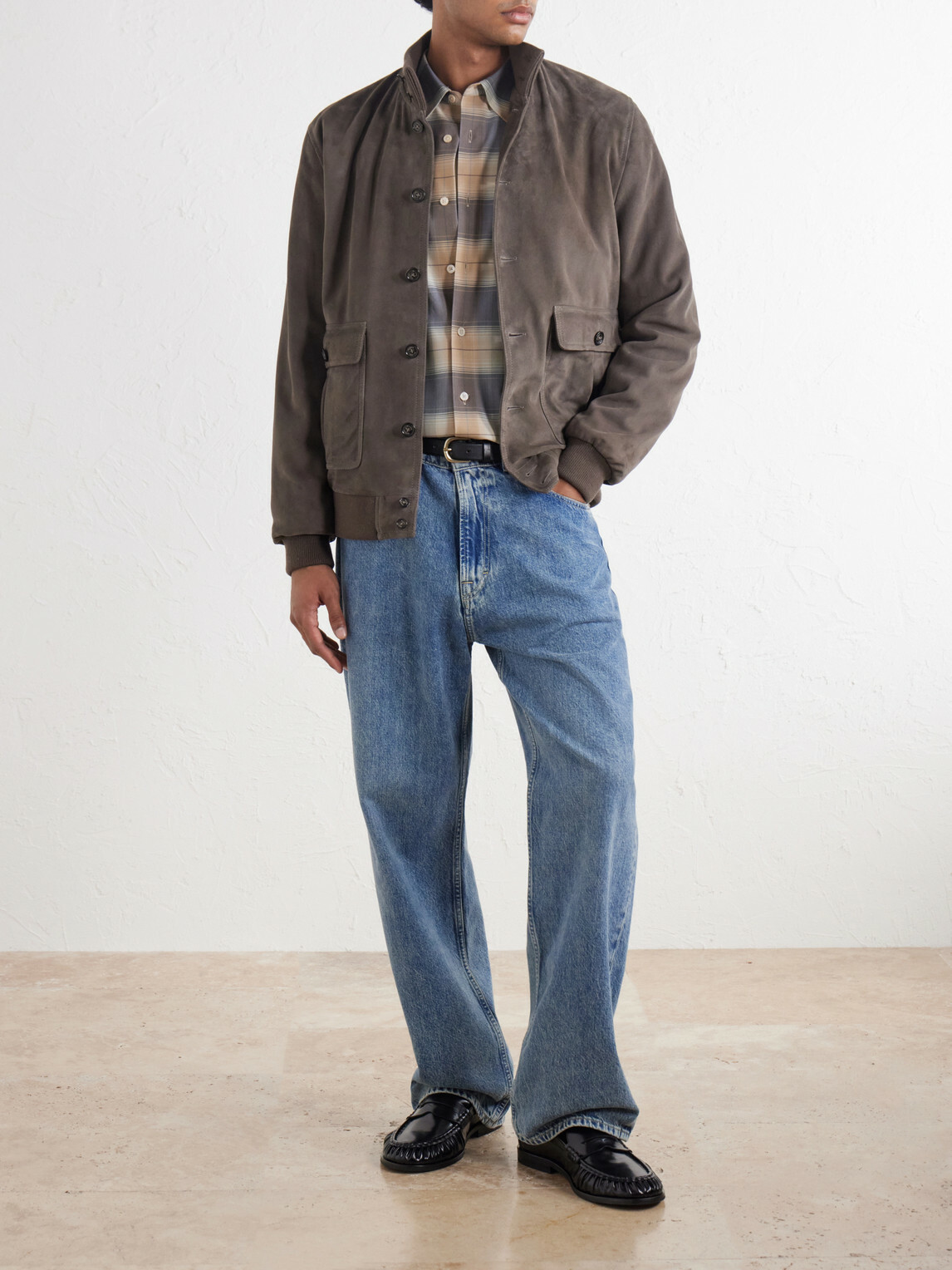 Valstar - Suede Jacket - Gray