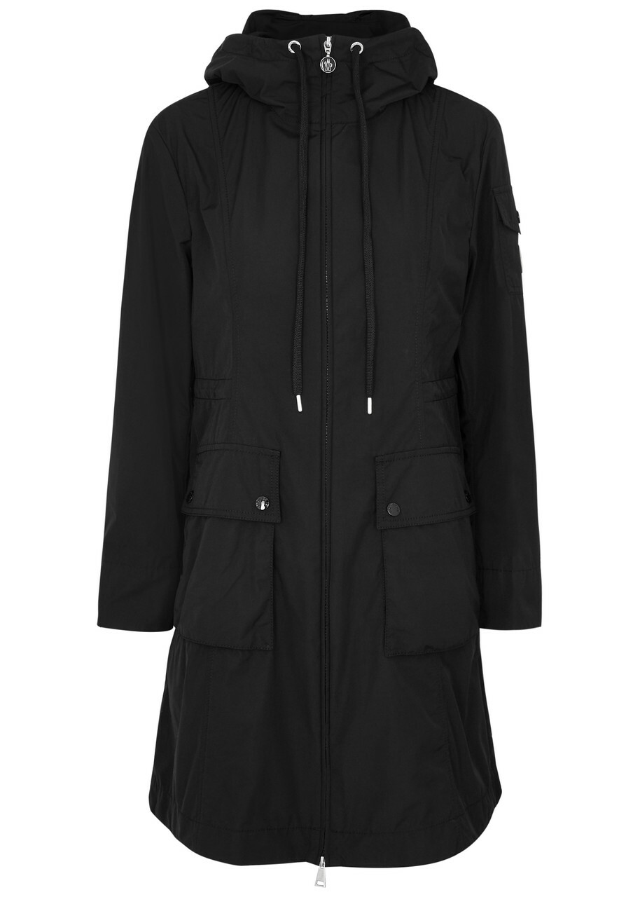 Moncler Laerte Hooded Shell Parka Black Moncler