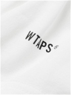 WTAPS - Three-Pack Logo-Print Cotton-Jersey T-Shirts - White