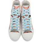 Amiri Pink Bandana Reconstructed Sunset High-Top Sneakers