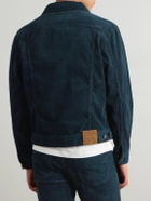 TOM FORD - Slim-Fit Cotton-Blend Corduroy Jacket - Blue