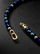 Luis Morais - Gold Sapphire Beaded Bracelet