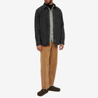 A.P.C. Men's A.P.C Cyril Denim Overshirt in Faux Black