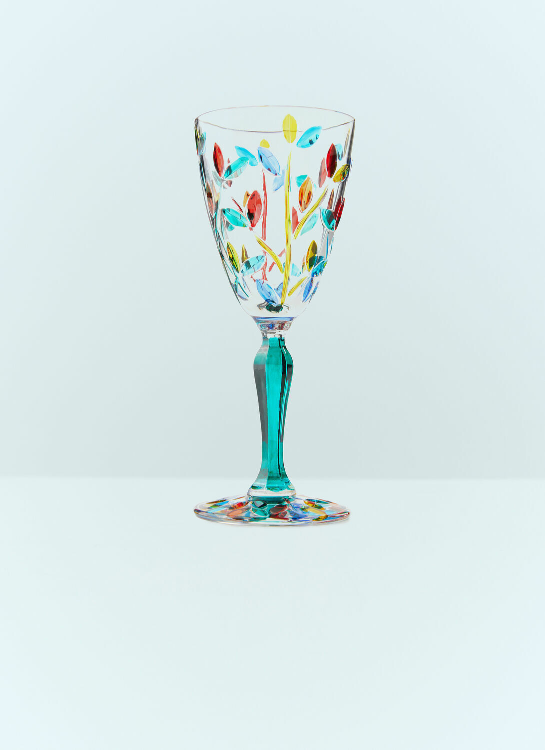 Les Ottomans Set Of Four Floral Floral Glasses Les Ottomans