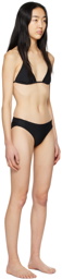 ANINE BING Black Amara & Riza Bikini