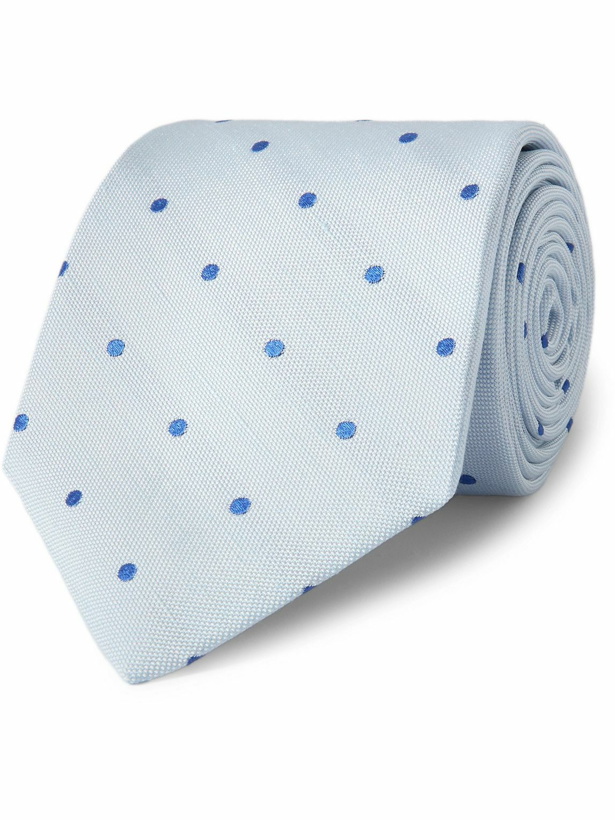 Photo: Richard James - 8cm Polka-Dot Silk-Jacquard Tie