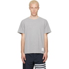Thom Browne Gray Jersey Relaxed T-shirt