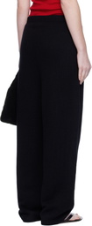 Arch The Black Wide Knitted Jogger Lounge Pants