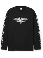 VETEMENTS - Logo-Print Cotton-Jersey T-Shirt - Black