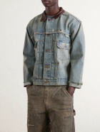 Paly Hollywood - Buffalo 66 Distressed Denim Jacket - Blue
