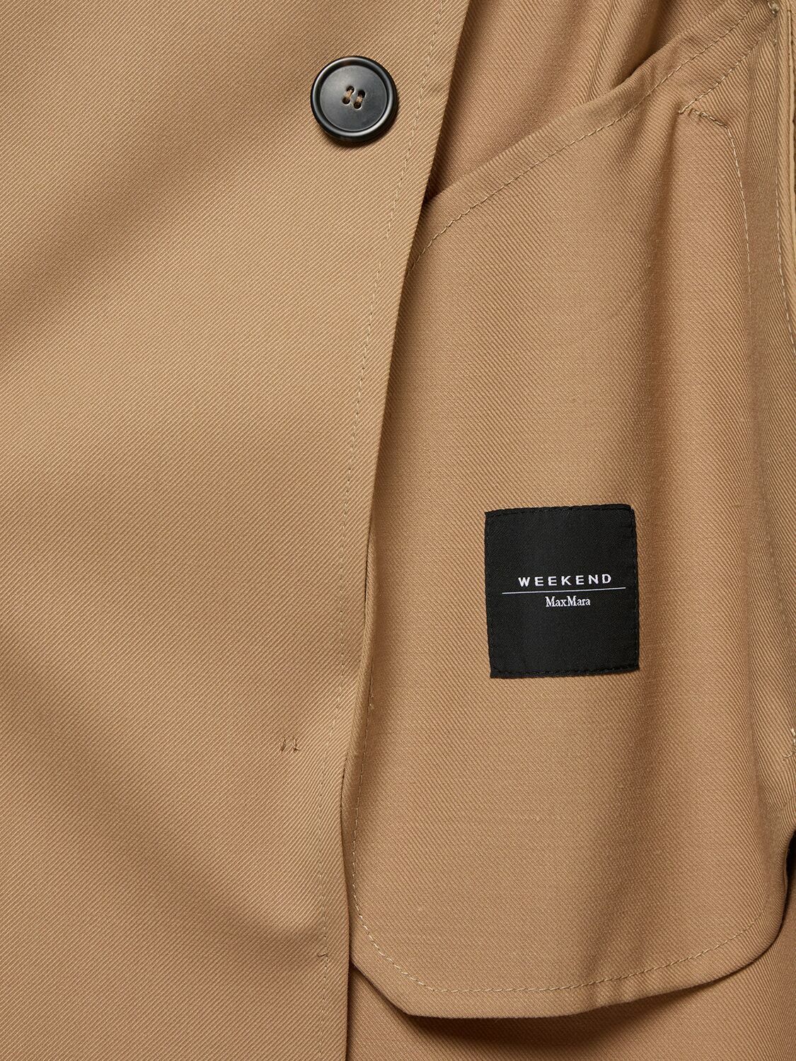 WEEKEND MAX MARA Fatuo Wool Blend Trench Coat Weekend Max Mara