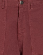 Jijil Womens Jeans Burgundy