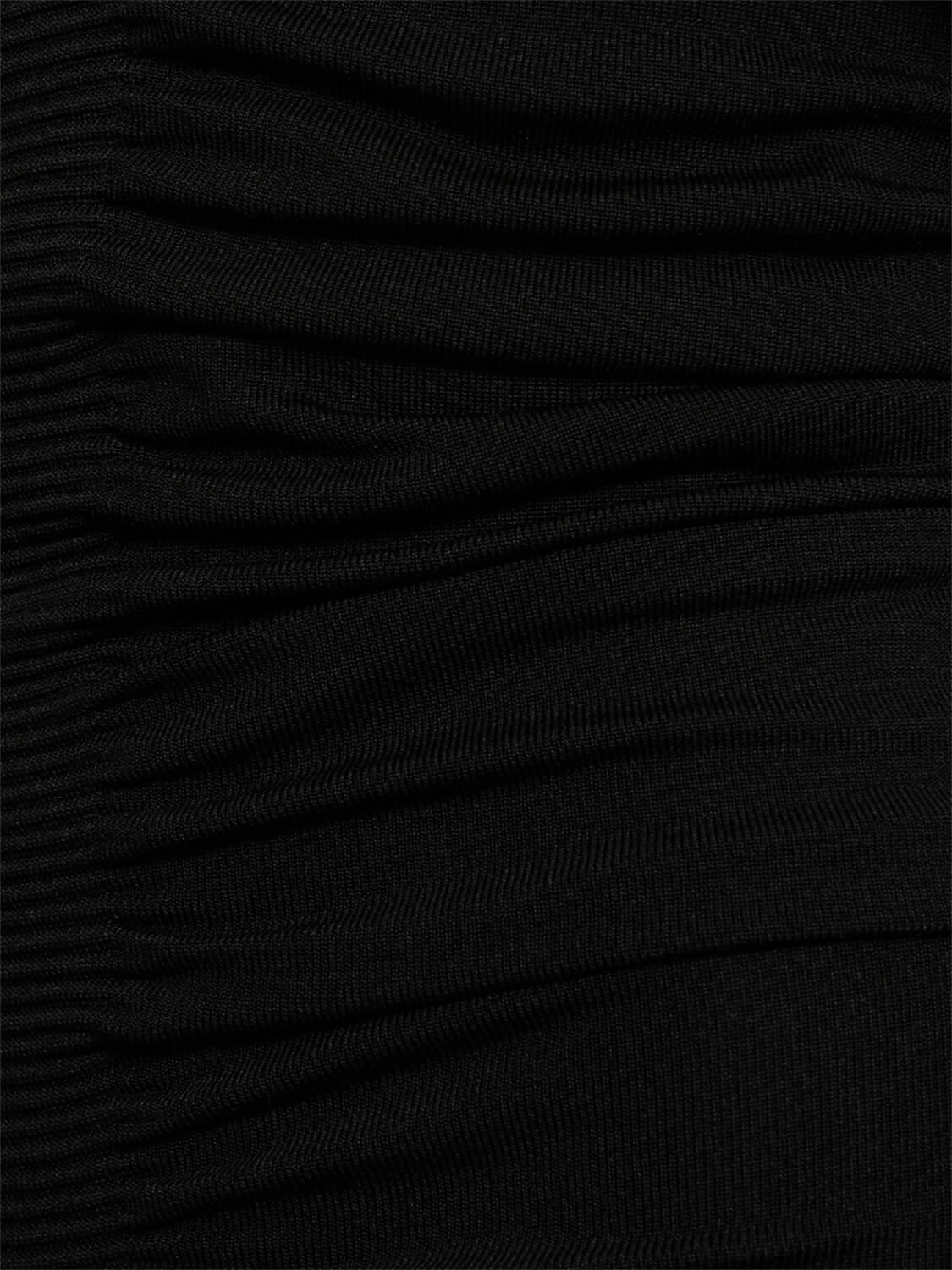 ALEXANDER WANG Off-the-shoulder Ruched Mini Dress