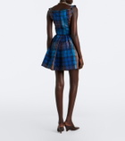 Vivienne Westwood Sunday checked twill minidress