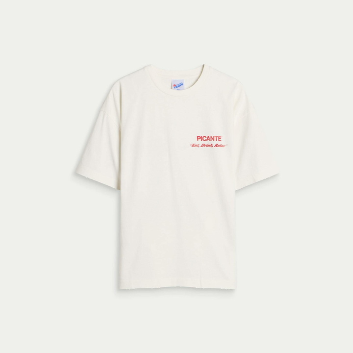 Photo: Picante Men's Resort T-Shirt in Ivory
