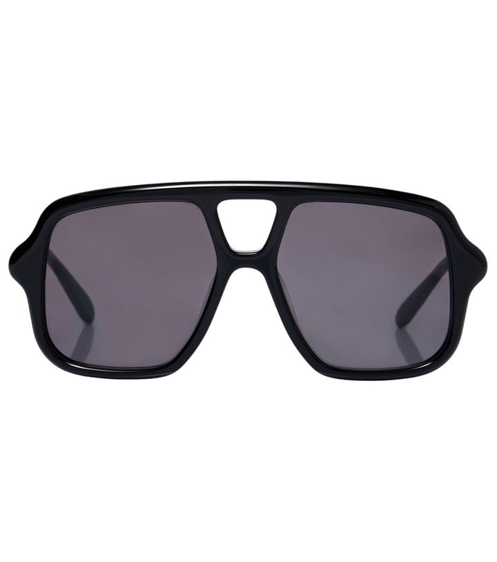 LOEWE Black Sculptural Sunglasses Loewe display picture 1