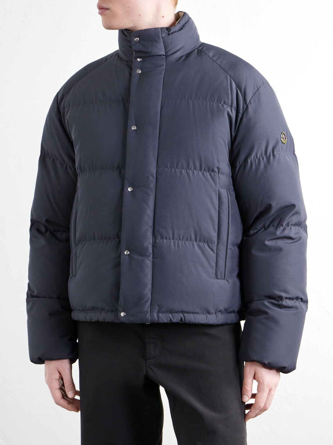 Moncler - Verone Quilted Shell Down Jacket - Blue