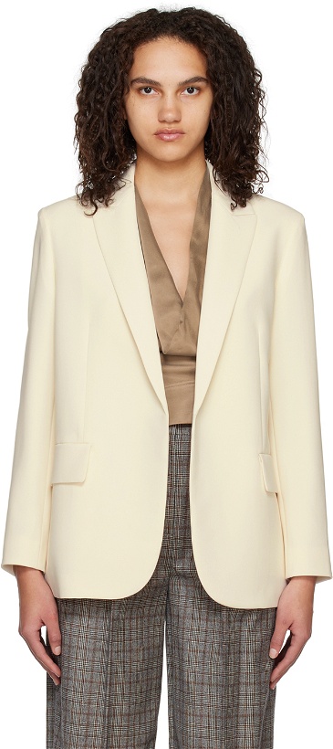 Photo: Theory Off-White Relaxed Blazer