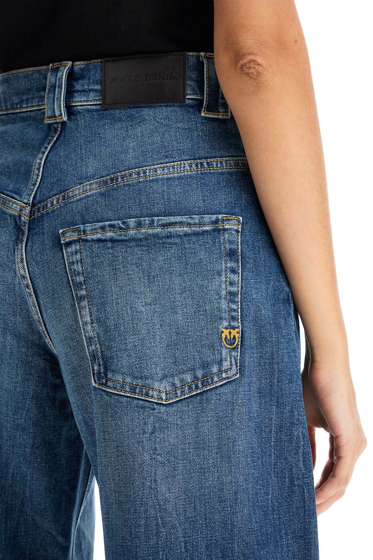 デニム・ジーパン PINKO Woman Jeans Blue 103856A20N PJA Pinko Sonata stretch denim cargo jeans for women 103856a20n
