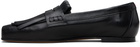 Aeyde Black Belen Tassel Loafers