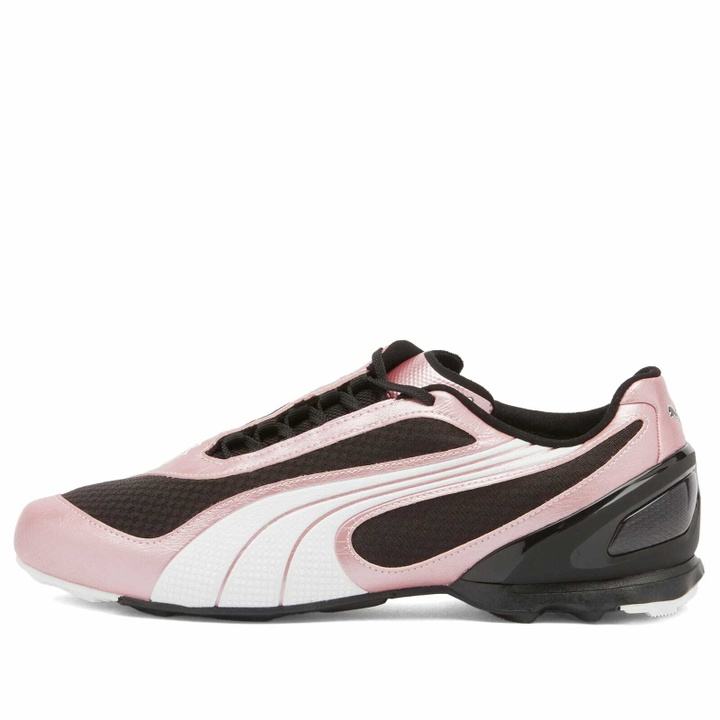 Photo: Puma V1.25 Metallic Sneaker in Black/Poised Pink