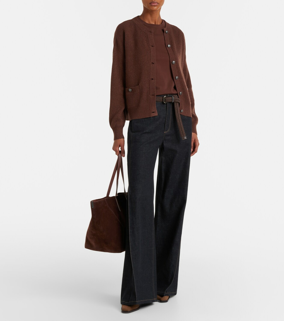 Brunello Cucinelli Monili cotton jersey T-shirt