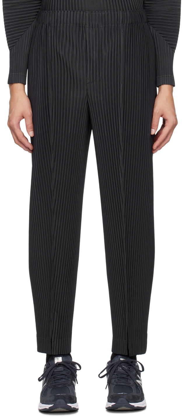 HOMME PLISSÉ ISSEY MIYAKE Gray Monthly Color November Trousers
