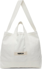 Tekla White Beach Tote