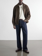 ATON - Cotton and Wool-Blend Sweater - Neutrals