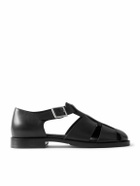 J.M. Weston - Leather Sandals - Black
