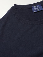 WILLIAM LOCKIE - Merino Wool Sweater - Blue