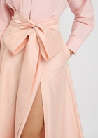 Bernadette Beatrice Cotton-blend Maxi Shirt Dress Pink