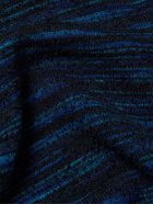 Anonymous ism - Space-Dyed Bouclé Sweater - Blue