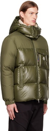 Moncler Khaki Bayuda Down Jacket