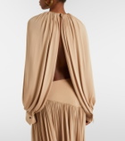 Ferragamo Cutout draped blouse