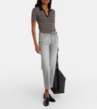 7 For All Mankind Calie cropped straight jeans