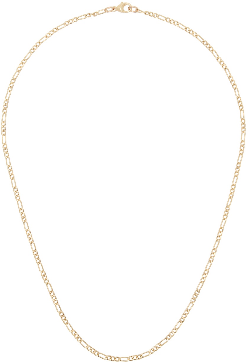 MAPLE Gold Figaro Chain Necklace