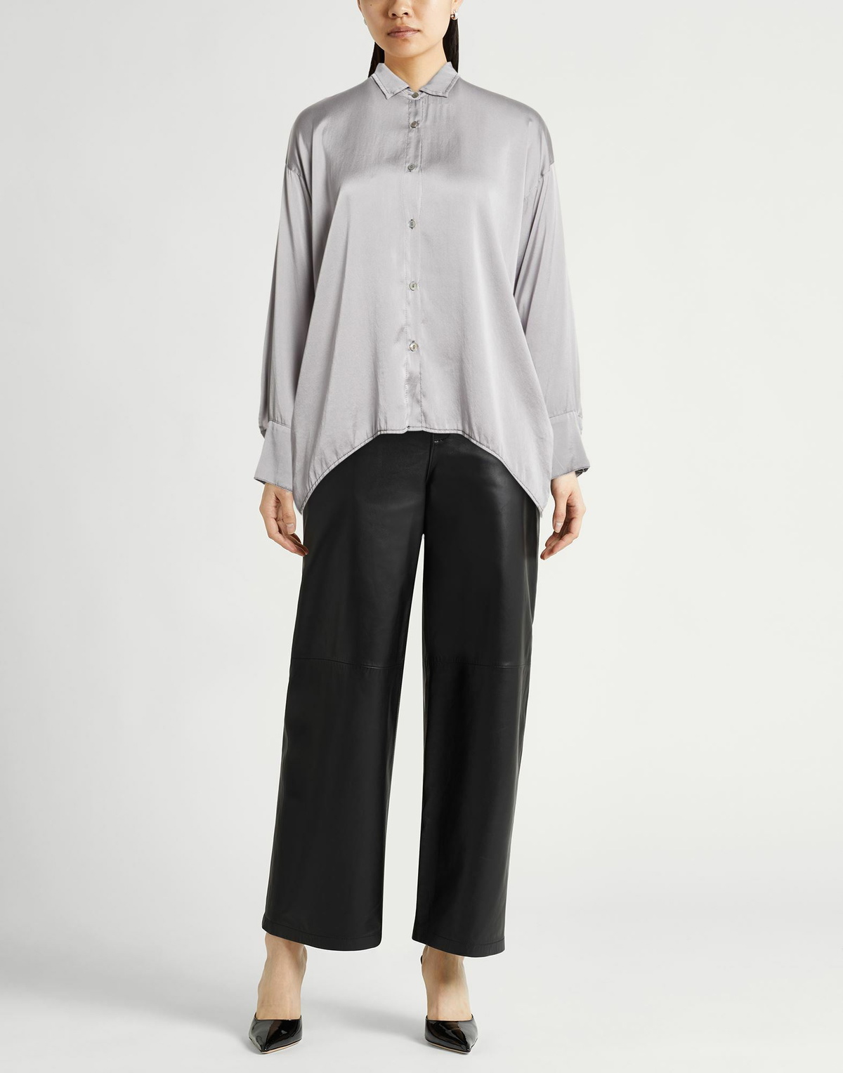 Crossley Womens Shirt in Grey
