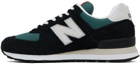 New Balance Black 574 Sneakers
