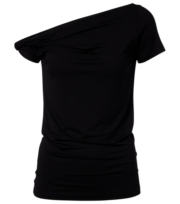 Photo: 7 For All Mankind One-shoulder T-shirt