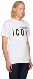 Dsquared2 White 'Icon' T-Shirt