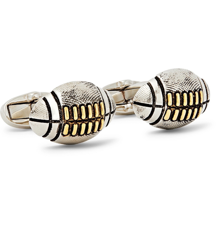 Photo: Paul Smith - Silver and Gold-Tone Cufflinks - Silver