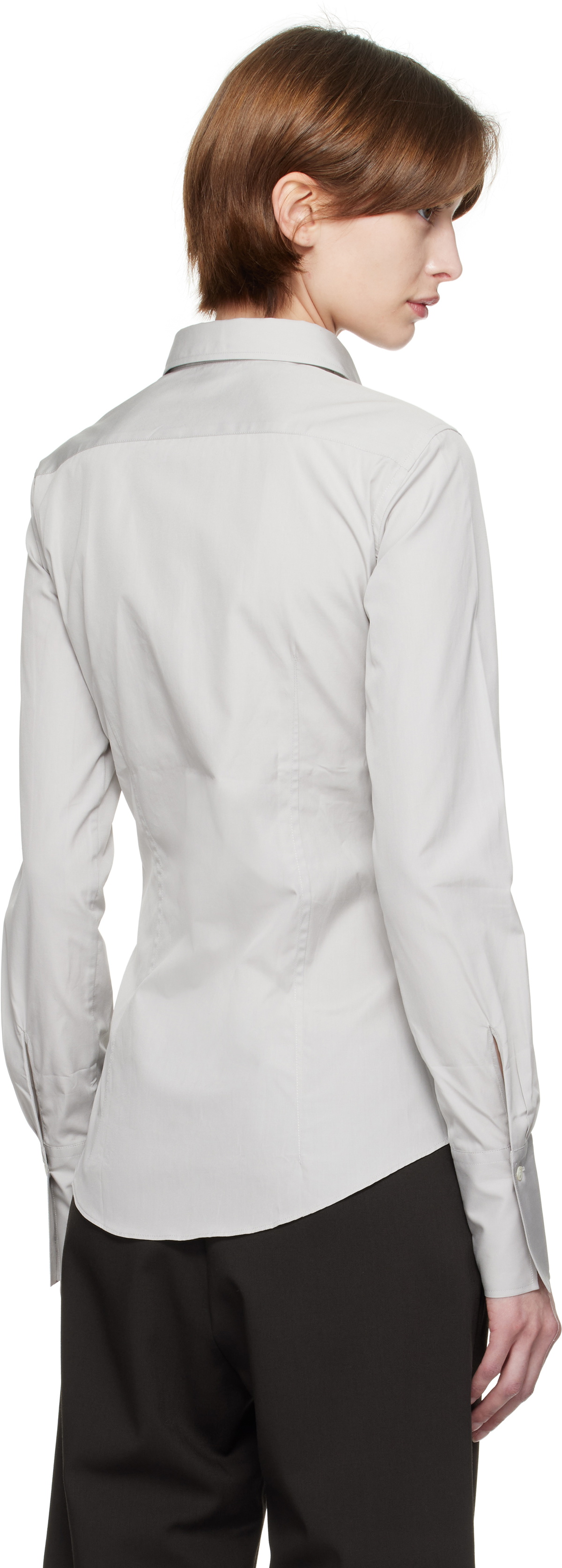 FLORE FLORE Gray Giulia Shirt